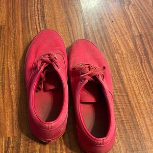 Red vans size 13